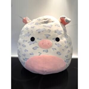 Squishmallow Rosie the Pig 12” Plush Pink Gray Spotted Ultra Soft